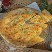 Пирог с картофелем и шампиньонами в Ирбис