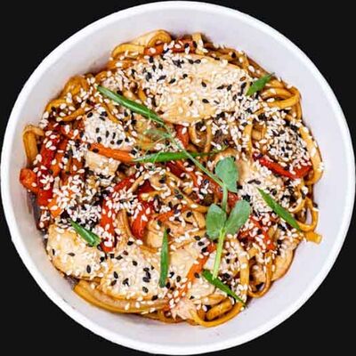 Wok с курицейв Гранд пицца по цене 444 ₽