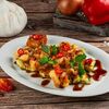 Хрустящие кальмары с битыми огурцами и соусом терияки в Добрые Времена по цене 597