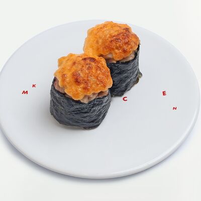 Суши Запеченная креветка в Mkitchen по цене 470 ₽