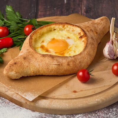 Хачапури по-аджарски в Rozanna по цене 565 ₽
