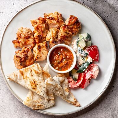 Шашлык из курицы в BEERMAN&Schlitz по цене 650 ₽