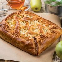 Постный пирог с яблоком в ГлавПирог