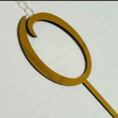 Свеча Цифра ноль в Патисари по цене 154 ₽