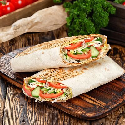 Шаурма овощная в Шаурма от шефа по цене 320 ₽