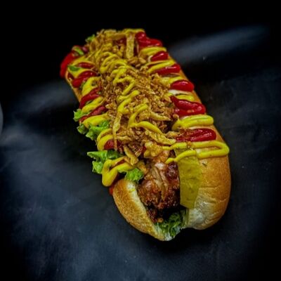 Ход-дог с курицей в Шаурма хаус по цене 360 ₽