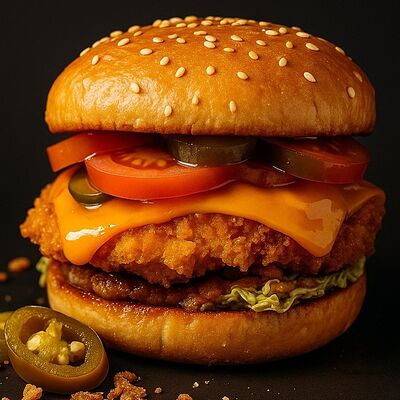 Сэндвич Крейзи чикен в Sandwich club по цене 310 ₽