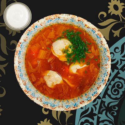 Суп Чучвара в Татлы Чорсу Халяль по цене 469 ₽