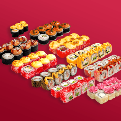 Новогодний в Khaki Sushi по цене 4027 ₽