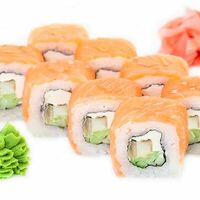 Филадельфия с угрем в King Pizza & Sushi
