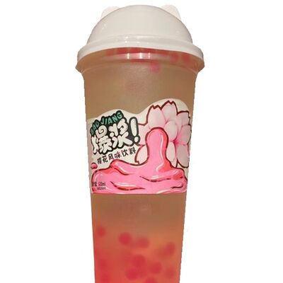 Напиток Бабл ти со вкусом Цветущей вишни в Мистер пряничек по цене 500 ₽