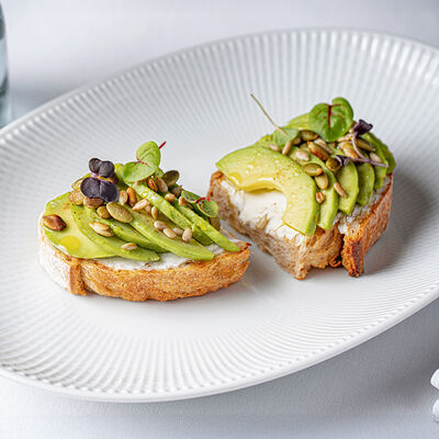 Тост с авокадов Рыба Мечты по цене 590 ₽