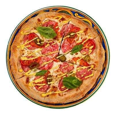 С мортаделлой и халапеньо в Сахар по цене 810 ₽