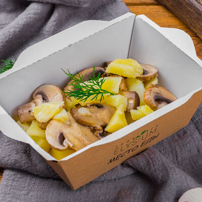 Картофельное соте с шампиньонами в Место Еды по цене 195 ₽