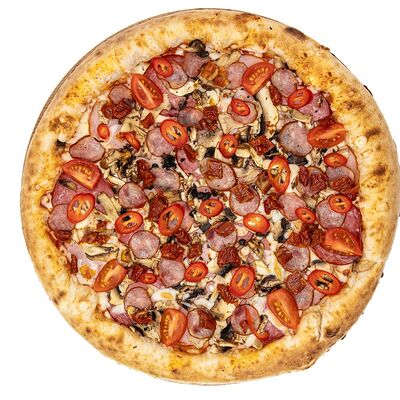 Фирменная пицца Bellaв Bella Pizza по цене 900 ₽