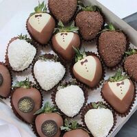 Клубника в шоколаде Свадьба в SweetGift клубника в шоколаде