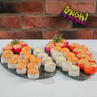 Сет Запеченный Микс в Суши на районе по цене 2890 ₽