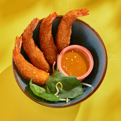 Креветки кацу с соусом манго-терияки в ASIATIQ Ramen-Bar по цене 650 ₽