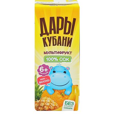 Сок мультифруктовый восстановленный в Блинная Сковородка по цене 169 ₽