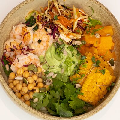 Боул с креветкой в LULU COFFEE по цене 550 ₽