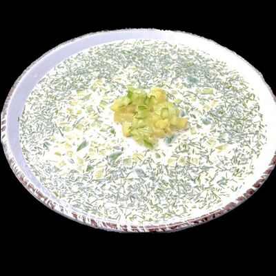 Окрошка овощная в Пицца тот по цене 290 ₽