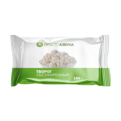 Творог обезжиренный в Азбука Вкуса Экспресс Меню по цене 98 ₽