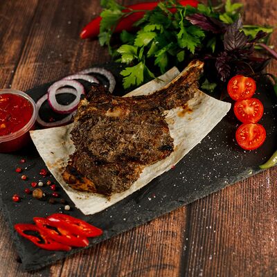 Телячье каре в Шафран мясо&хаус по цене 900 ₽