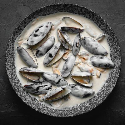 Галактические мидии в трюфельном соусев Мидийная личность по цене 888 ₽