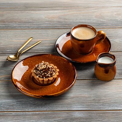 Корзинка со сгущенкой в Пышнотесто по цене 56 ₽