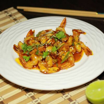 Креветки в соусе тамаринда в Di An Pho по цене 500 ₽