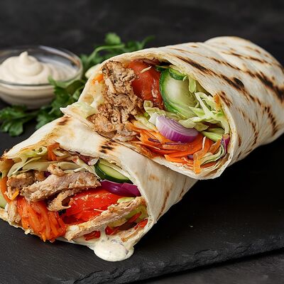 Шаурма со свининой Мини в Мангальная по цене 480 ₽