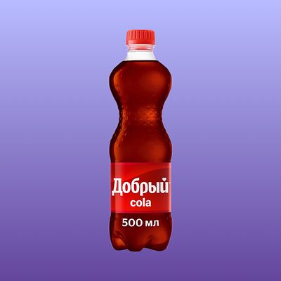 Добрый Cola в ЧБ Шаурма Хот-дог по цене 129 ₽