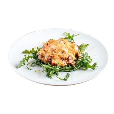 Стейк куриный с грибами и сыромв Fit cafe по цене 498 ₽