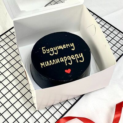 Бенто-торт на день рождения будущему миллиардеру в Cosmo Сakery по цене 2400 ₽