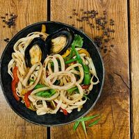 Харусаме с морепродуктами в Срочновок