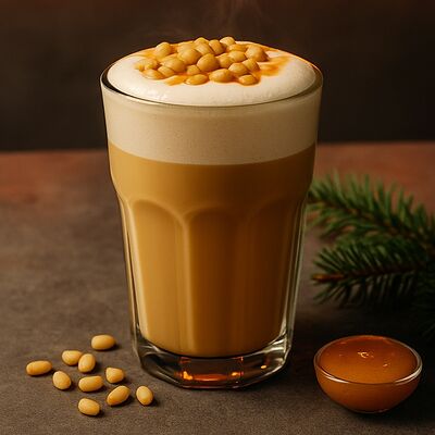 Кедровый Раф с Орешками в Культ Кофе по цене 520 ₽