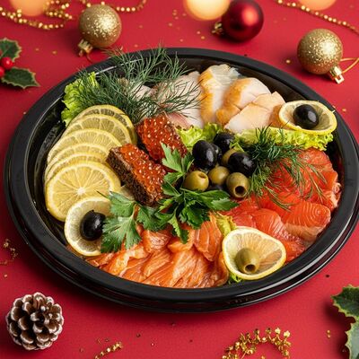 Тарелка рыбная в KanapeFest по цене 3690 ₽