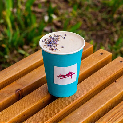 Лавандовый раф в Vice coffee по цене 419 ₽