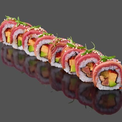 Ролл с уткой в RED DRAGON SUSHI по цене 500 ₽