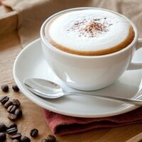 Капучино с сиропом в Имбирь