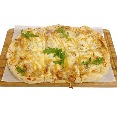 Пицца карбонара с беконом и сыром в АндерСон по цене 920 ₽