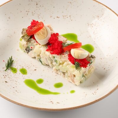 Стильный Оливье в Барбарис по цене 260 ₽