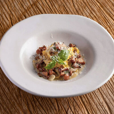 Тальятелле с сезонными грибами в Горыныч по цене 1090 ₽