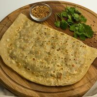 Тонкое чуду с мясом говядины и картофелем в Папаха
