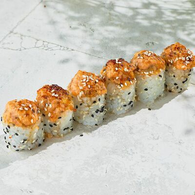 Запеченный ролл Микс в ЛарисуВаннуХочу по цене 760