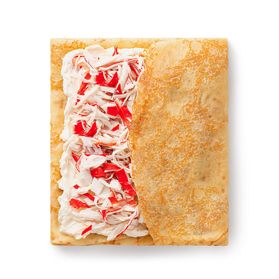 Блин Снежный краб с творожным сыром в БлинБери по цене 139