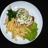 Куриная отбивная под грибами и сыром Лисья охота в Тройка по цене 370