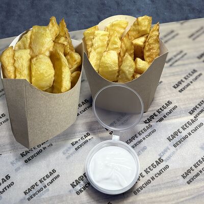 Две порции картофеля по домашнему + соус в Кебаб по цене 339 ₽