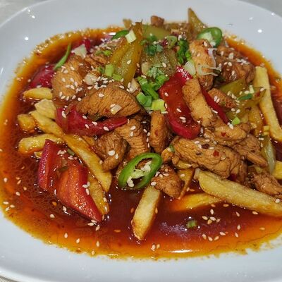 Жаровня из курицы в Чайхана алмаз по цене 490 ₽
