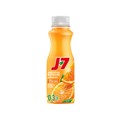 Сок J7 Апельсин в STARS COFFEE по цене 260 ₽